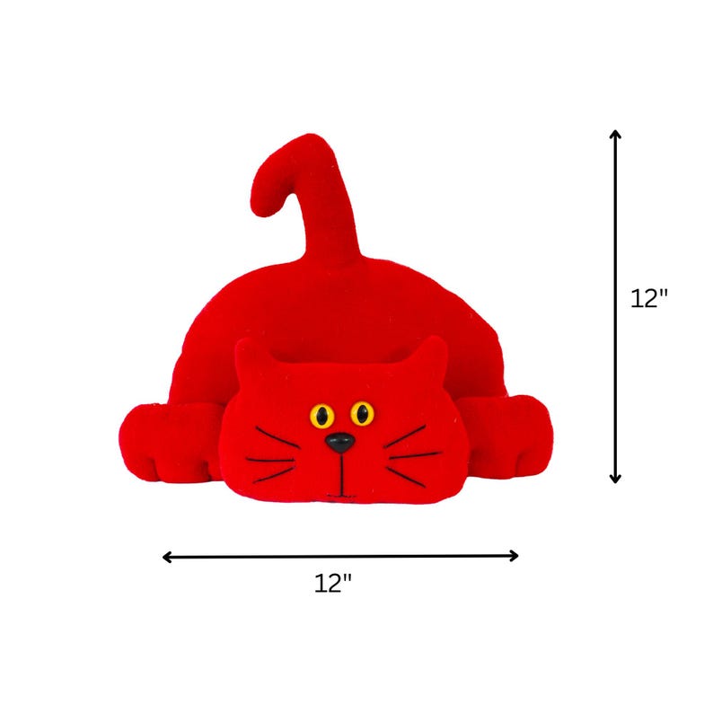 Stuffed Cat Sewing Pattern: Plush Kitty Doorstop (Digital Pattern) image 2