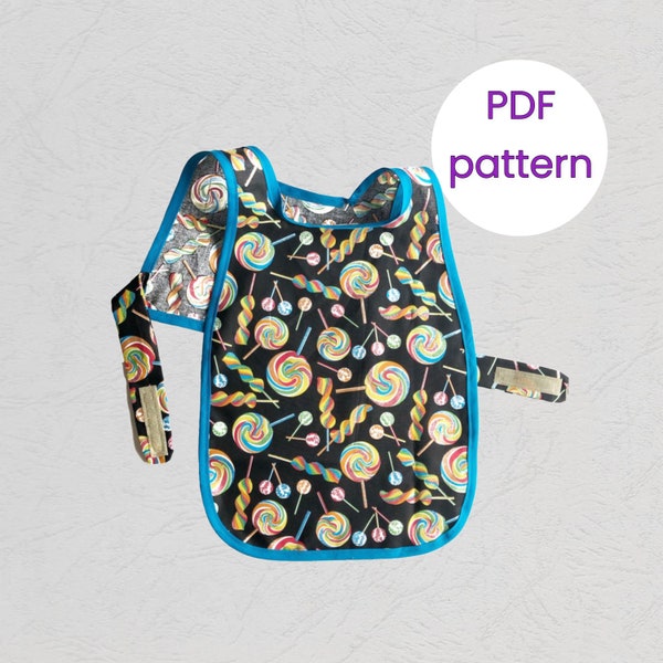 Toddler Smock Pattern | Sewing Pattern | Toddler Apron Pattern | Digital Pattern | Instant Download