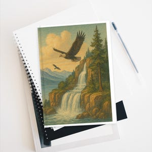 Nature-Inspired Journal: Scenic Wilderness Design, Matte Cover