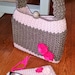Book or Bible Cover and Eyeglass Case Set Crochet Pattern
