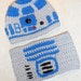 PATTERN- R2D2 Crochet Hat and Tube Top