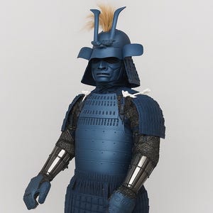 Samurai Armor Costume Set: Handcrafted Knight Steel Japanese Warrior Replica