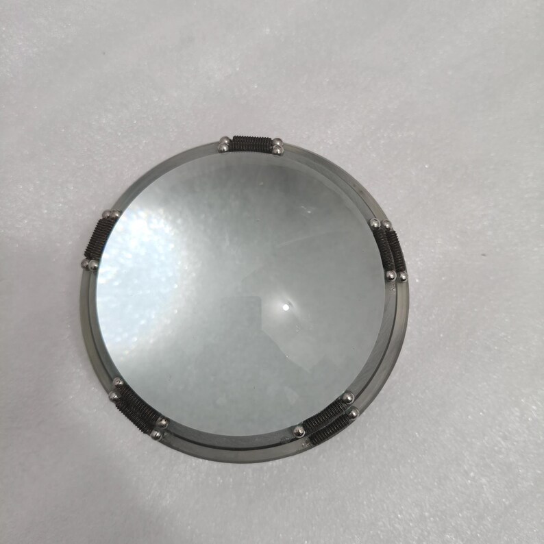 Handmade Brass Dome Magnifying Glass – Vintage Style Paperweight, Map Reading Tool image 5