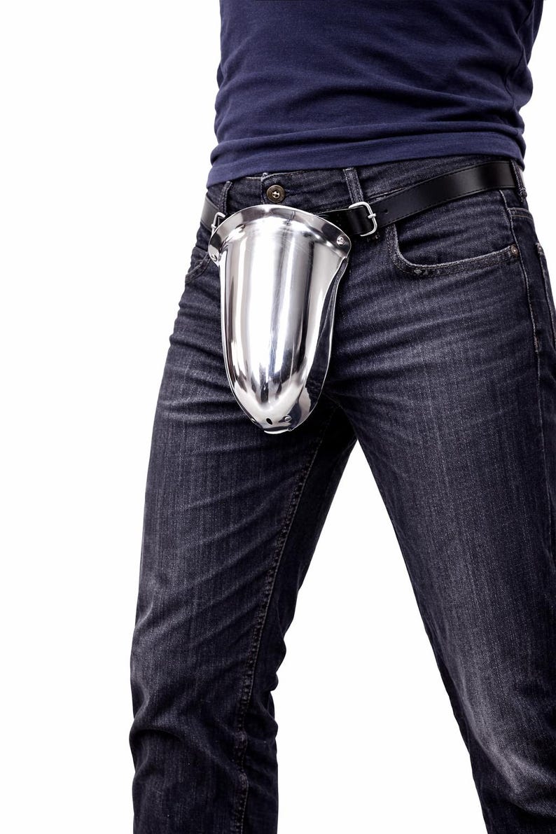Medieval Steel Codpiece Armor | Handcrafted Knight Groin Guard | Renaissance Armor Accessory | Reenactment & Cosplay Gear image 3