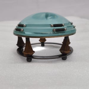Handmade Brass Dome Magnifying Glass – Vintage Style Paperweight, Map Reading Tool image 9