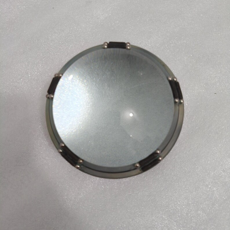 Handmade Brass Dome Magnifying Glass – Vintage Style Paperweight, Map Reading Tool image 4