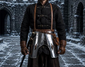 Imperial Faulds and Tassets Medieval Steel Upper-Leg LARP Fantasy Cosplay and Renaissance Roleplay