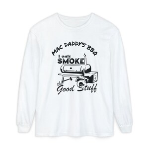 BBQ Enthusiast Long Sleeve Tee - Perfect Gift for Grill Lovers, Smokers, Cookouts, Father&#39;s Day, Summer Parties