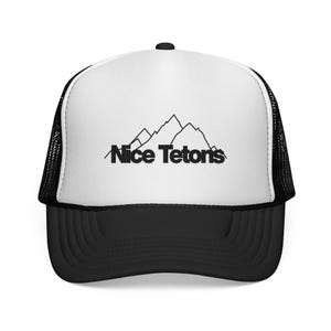 Stylish Trucker Caps for Outdoors, Teton Mountains, Wilderness