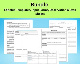 Toolkit voor functionele gedragsbeoordeling (FBA). Bewerkbare sjablonen met voorbeelden