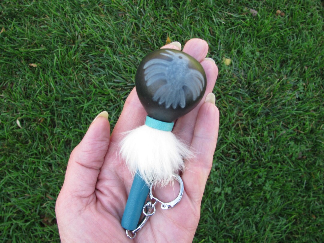 Keychain Rattle, Gourd Shaker, Thunderbird, Car Accessories, Keyring ...