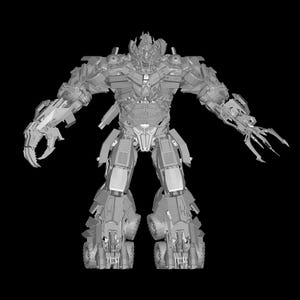Transformers 3 Megatron STL File: 3D Printing Model