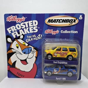 2002 Matchbox Kellogg's Collection Complete Set Mint On Cards