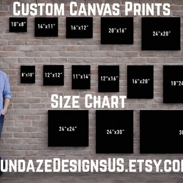 Custom Canvas Print, Canvas Picture Personalized, Custom Canvas Gallery Wrap, Custom Photo Canvas, Your Photo On Canvas