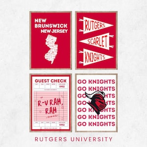 Rutgers University Dorm Prints