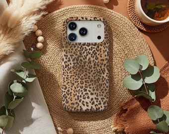 Leopard Print iPhone 17 Case: Slim, Durable, Shockproof