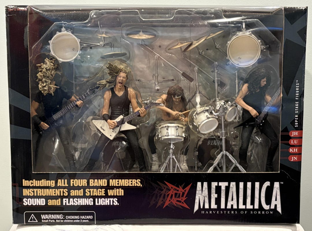 メタリカ　 スーパーステージフィギュア　HARVESTERS OF SORROW Mcfarlane Metallica Harvesters of Sorrow SUPER STAGE Limited