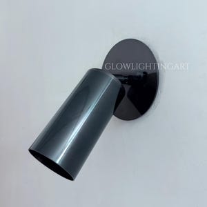 Mid Century Spot Light Wall Light | Flush Mount Light| Adjustable Angle Ceiling Spot Light | Modern Brass Wall Sconce Light | Fixture Light