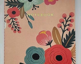 Rifle Inc 2011 Botanical Floral 60 Page Lined Journal