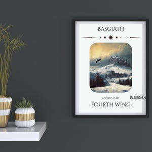 Fourth Wing Wall Art