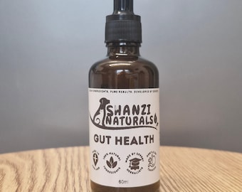 Shanzi Naturals – Tintura para la salud intestinal de perros y gatos