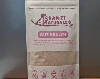 Polvo para la salud intestinal: prebióticos y probióticos naturales