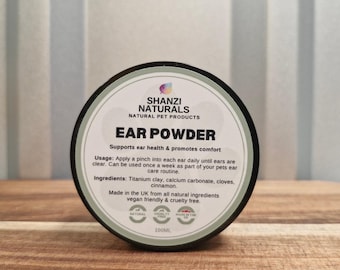 Polvo para oídos: para oídos con picazón, mal olor e irritación