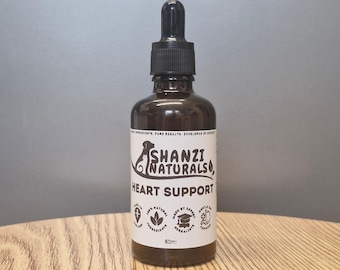 Shanzi Naturals – Tintura para el corazón y el sistema cardiovascular para perros y gatos