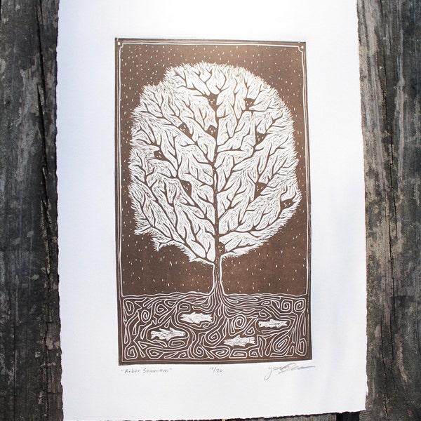Dreaming Tree Print