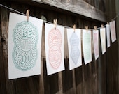 Venn Pen Prints - ensemble de 8
