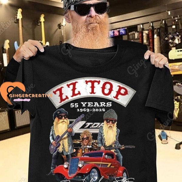 ZZ Top Shirt, ZZ Top Tour 2024 Shirt, ZZ Top World Tour Shirt, Zz Top 2024 T-Shirt, Zz Top Memory Shirt, Zz Top Geschenk, Zz Top Hoodie