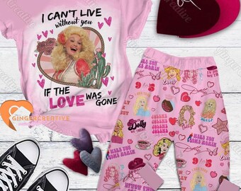 Dolly Parton Shirt, Dolly Parton Pajamas Set, Dolly Parton Pajamas, Dolly Parton T-Shirt, Dolly Parton Gift, Pajama Set Women