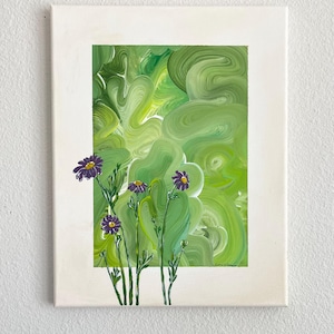 September Birth Flower Painting