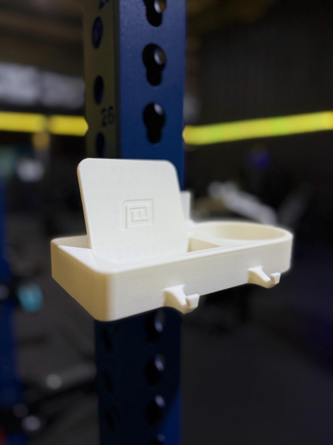Magnetic Gym Rack Magnetic Gym Rack Organizer – 3D Printed Power Rack Accessory - Etsy