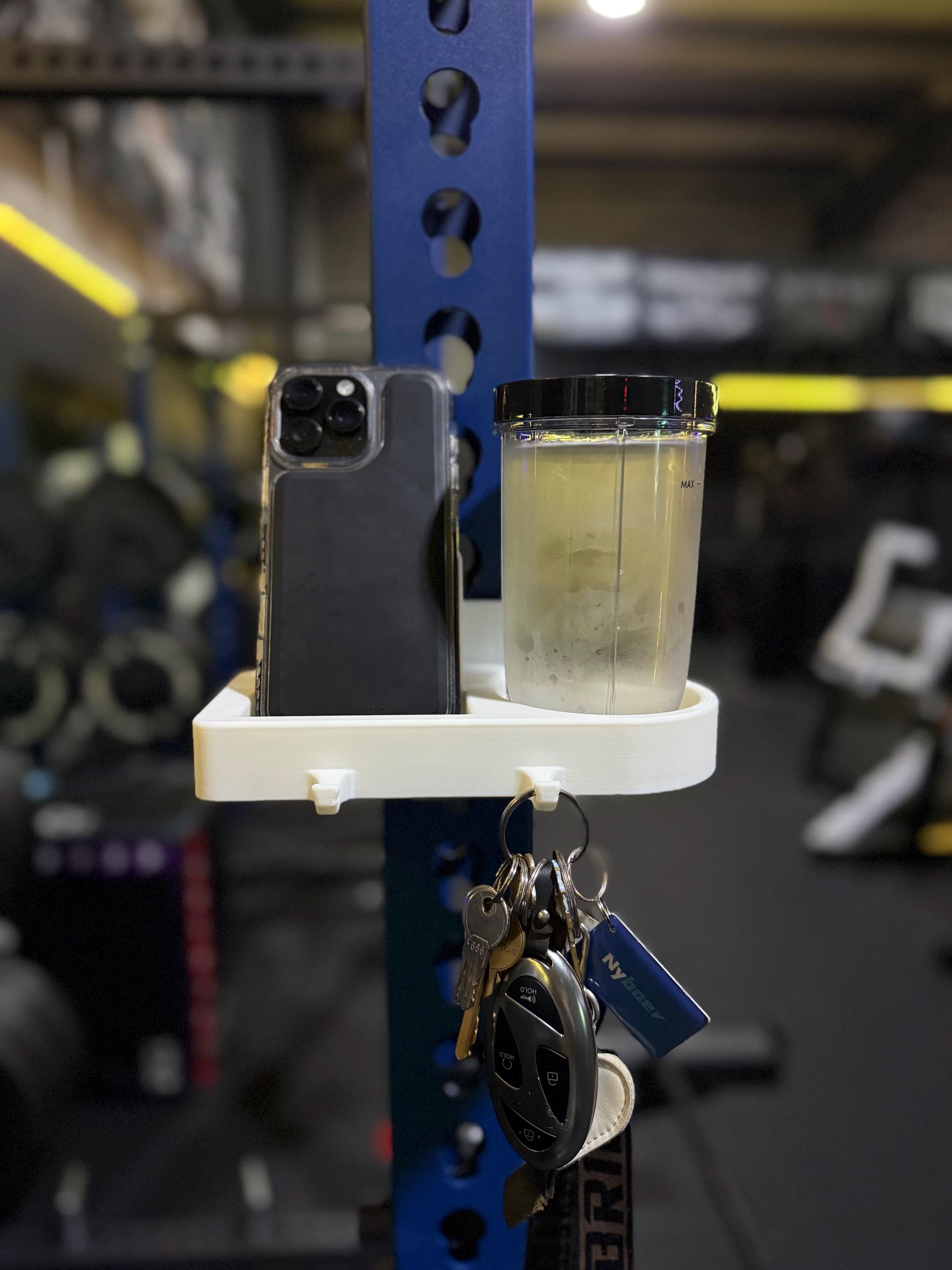 Magnetic Gym Rack Magnetic Gym Rack Organizer – 3D Printed Power Rack Accessory - Etsy