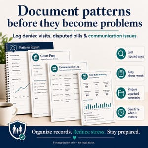 Co-Parenting Spreadsheet, Expense Tracker, Custody Log, Support Ledger (Excel Google Sheets) image 4