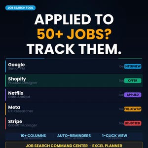 Ultimate Job Search Command Center Planner