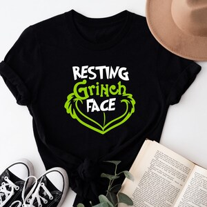 Resting Grinch Face Shirt, Merry Grinchmas T-Shirt, Grinch Christmas Shirt, Funny Christmas Shirt, Family Christmas Tee, Best Christmas Gift