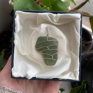 Green Sea-Glass Necklace