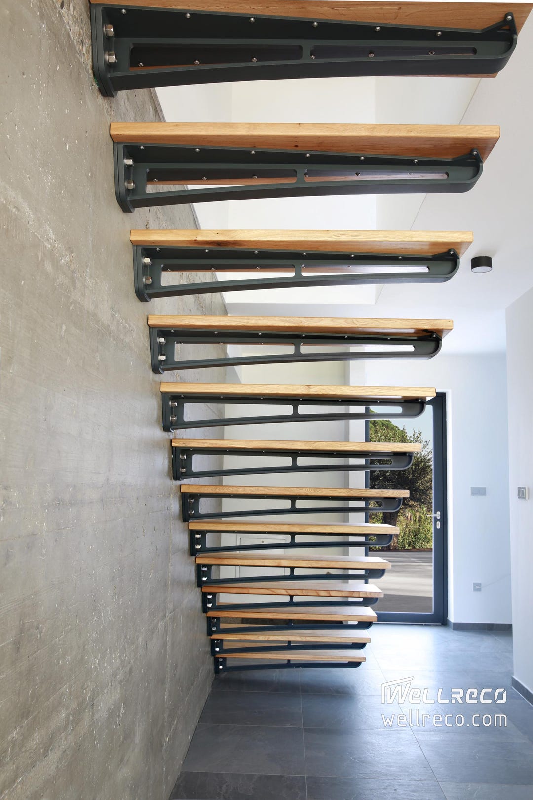 Custom Cantilever Stairs | Industrial...