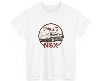 T-shirt graphique rétro Acura NSX
