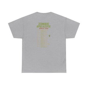 T-shirt Zombie Apocalypse World Tour image 8