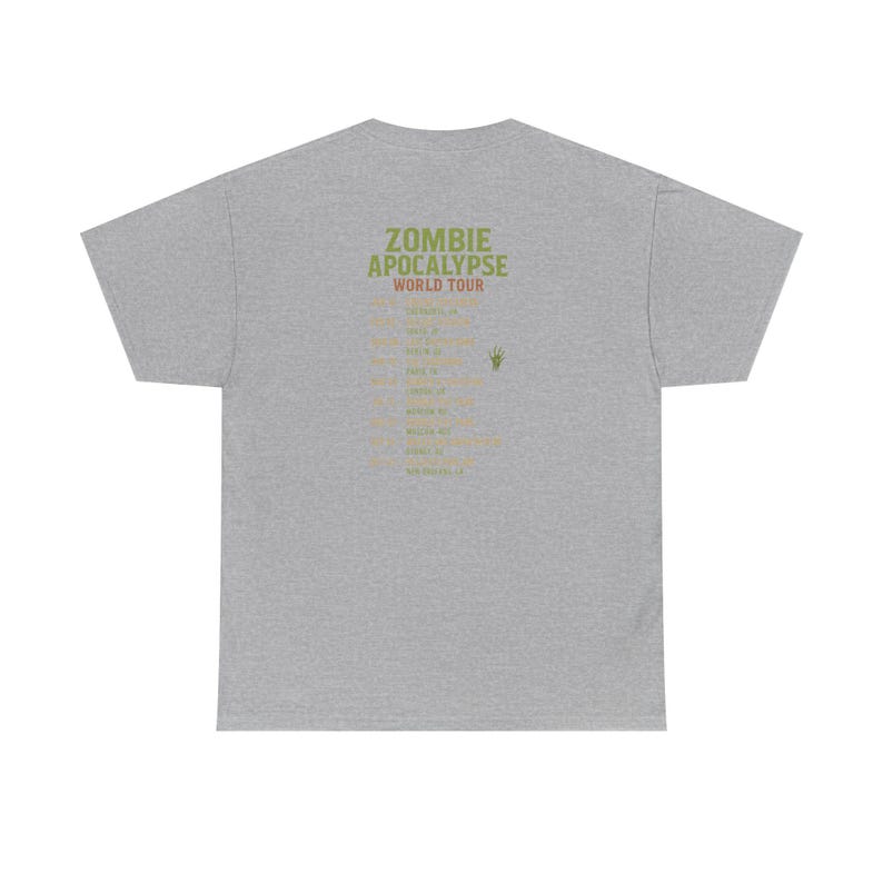 T-shirt Zombie Apocalypse World Tour image 8