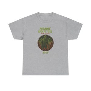 T-shirt Zombie Apocalypse World Tour image 7
