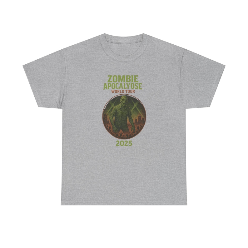 T-shirt Zombie Apocalypse World Tour image 7