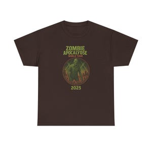 T-shirt Zombie Apocalypse World Tour image 9