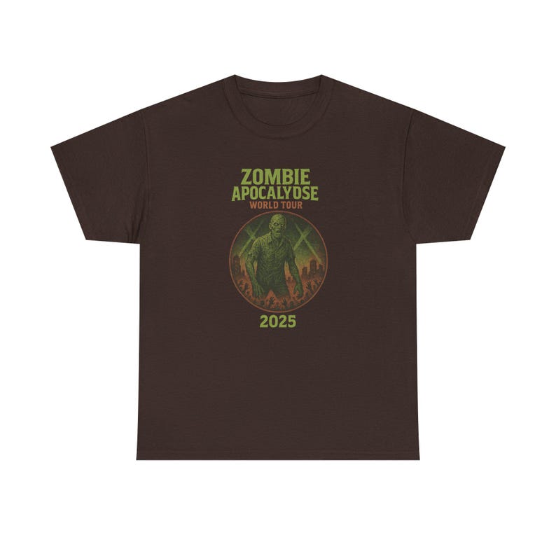 T-shirt Zombie Apocalypse World Tour image 9