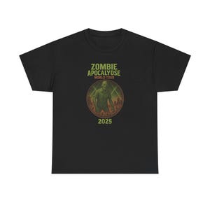T-shirt Zombie Apocalypse World Tour image 5