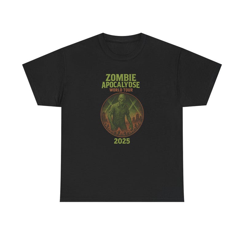 T-shirt Zombie Apocalypse World Tour image 5