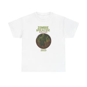 T-shirt Zombie Apocalypse World Tour image 1
